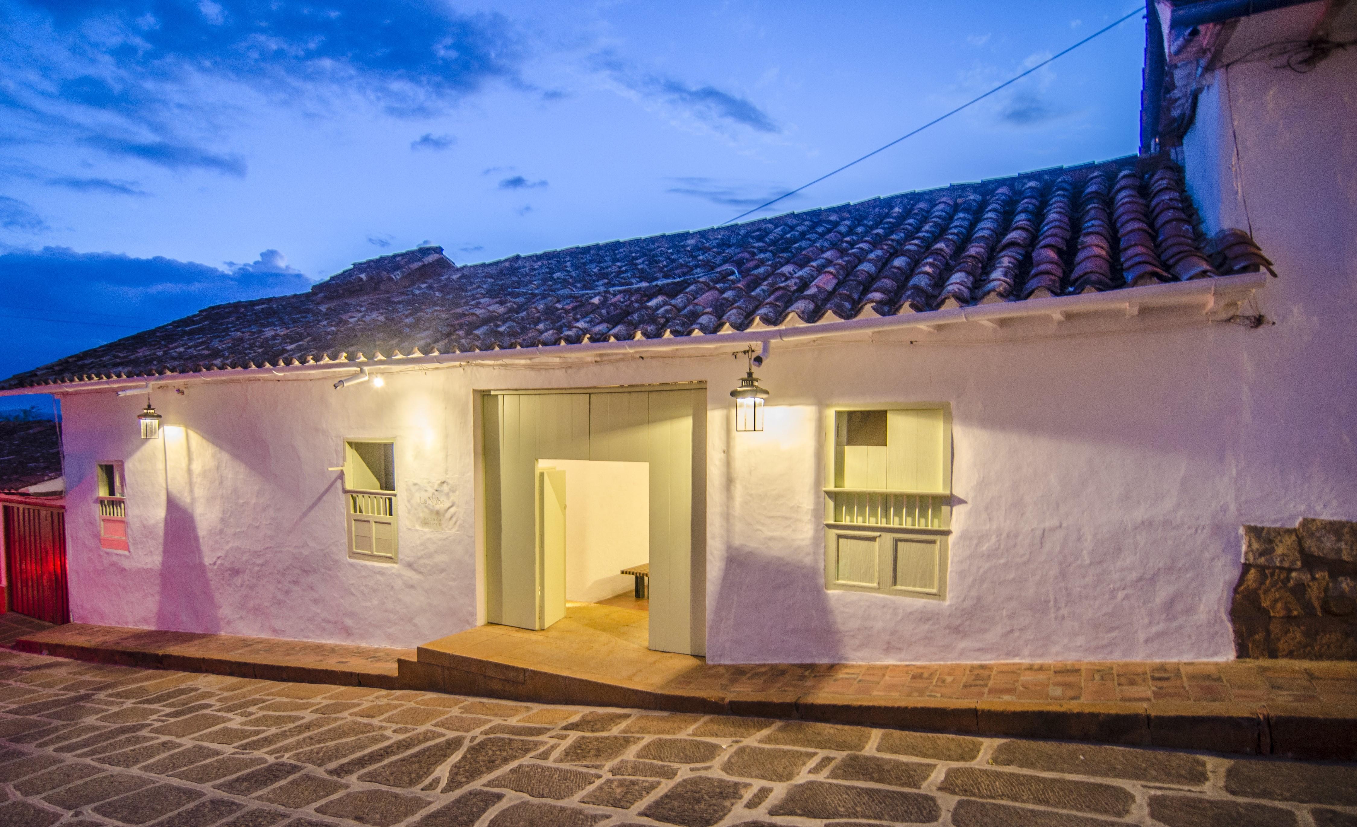 La Nube Posada Barichara Exterior photo